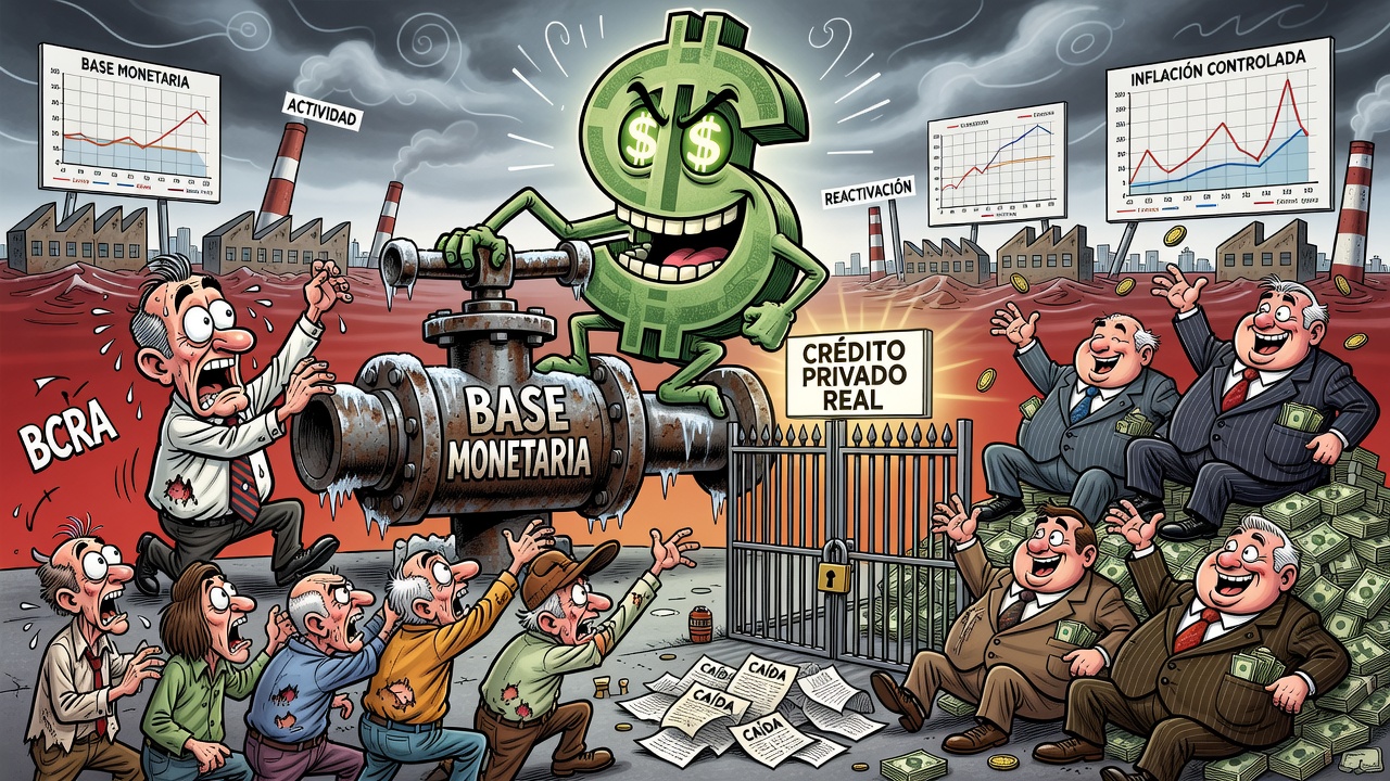 El sutil giro monetario y la prioridad del dólar: por qué la desinflación sigue mandando sobre la actividad
