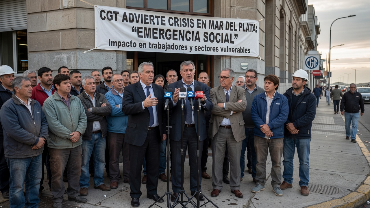 La CGT advierte que se profundiza la crisis en Mar del Plata y ya habla de “emergencia social”