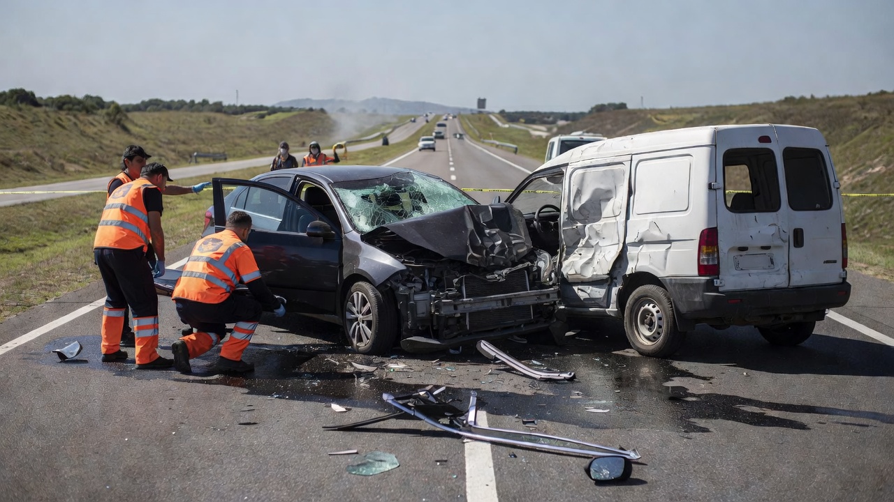 Murió un marplatense en un trágico choque sobre la ruta 2