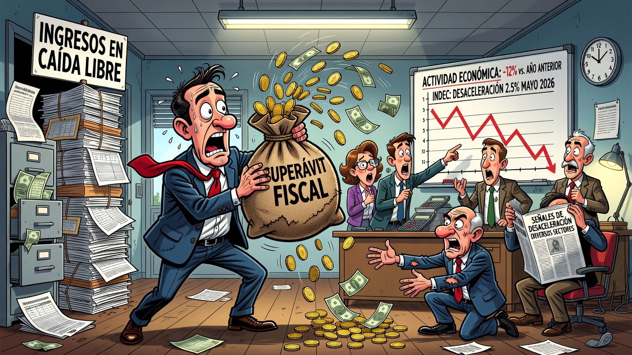 Image for Pierde fuerza el superávit fiscal por menor actividad económica