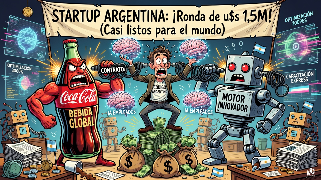 Startup argentina de IA usada por Coca Cola y Toyota prepara ronda de u$s 1,5 millones
