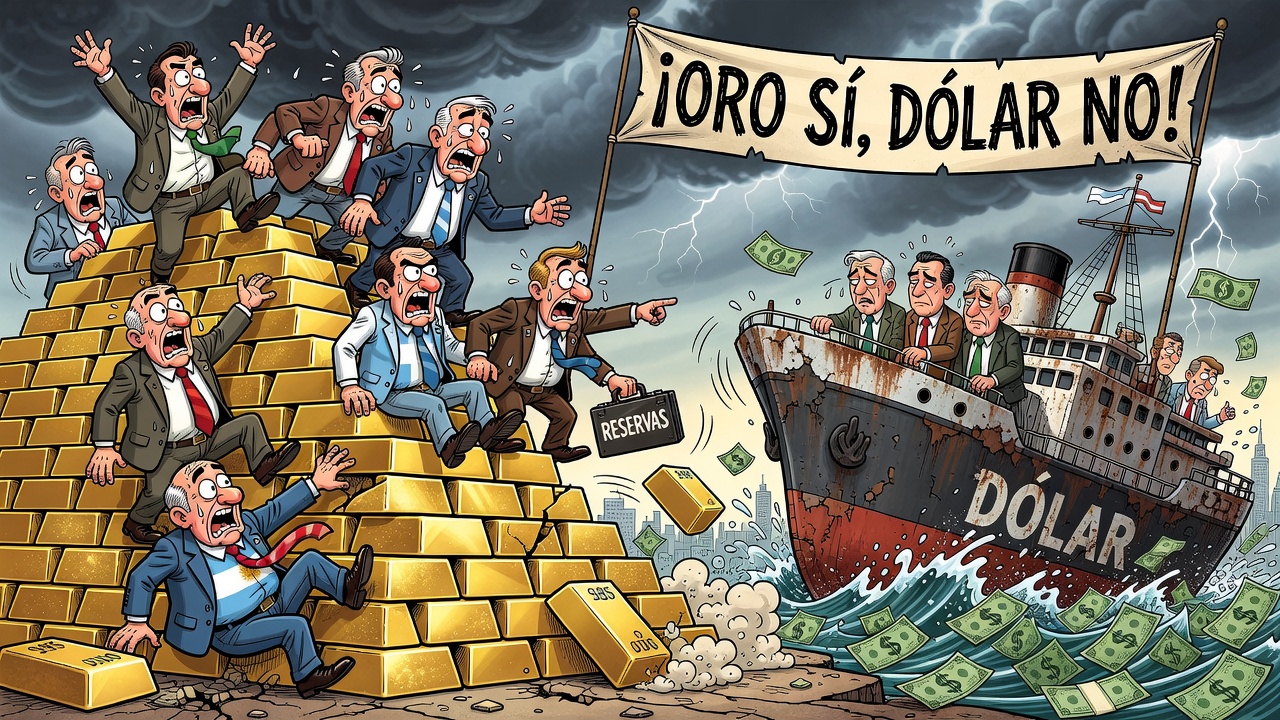 Bancos centrales aumentan reservas de oro ante riesgos geopolíticos y dudas sobre el dólar