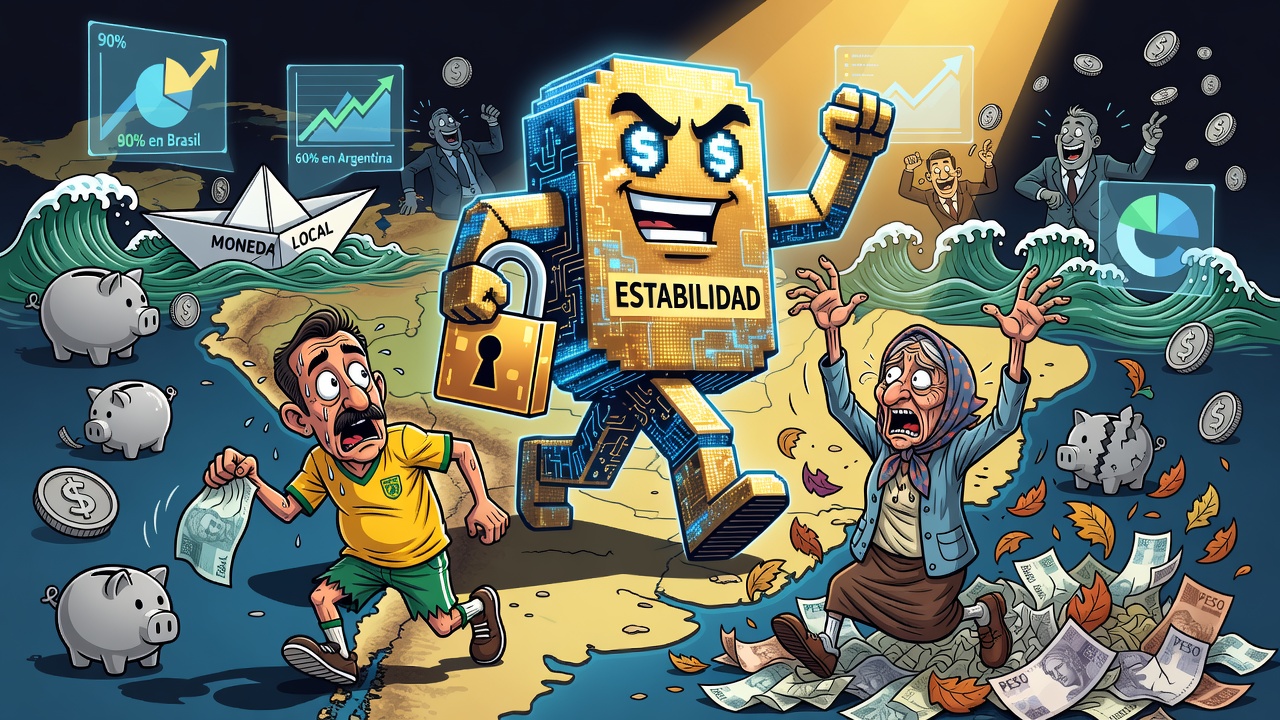 Image for Las stablecoins ganan predominio en América Latina