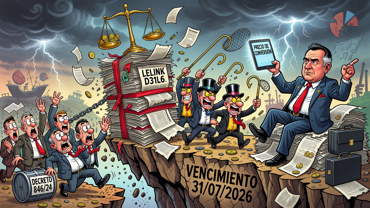 Image for Economía publicó resultado de licitación de conversión de LELINK D31L6