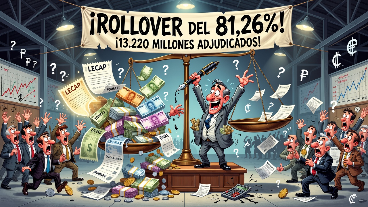 Tesoro adjudica 13.220 millones de pesos en licitación de deuda