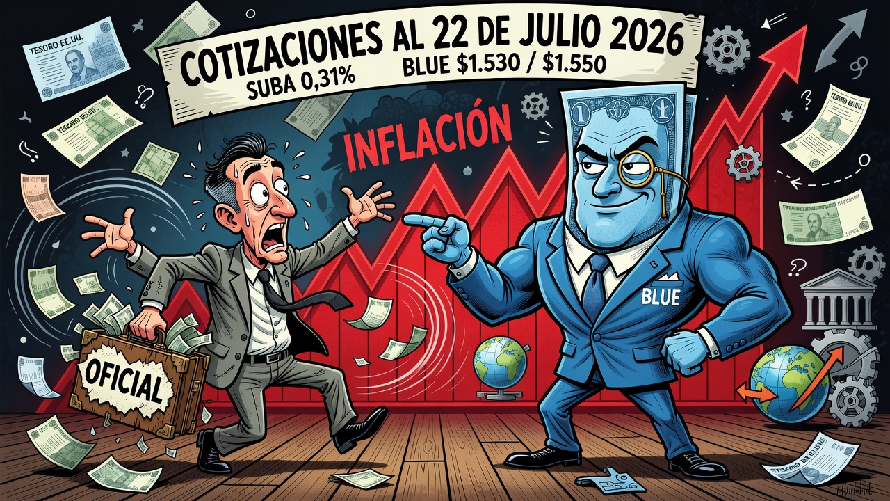 Dólar oficial avanza a $1.482 y blue se ubica en $1.530 en Argentina