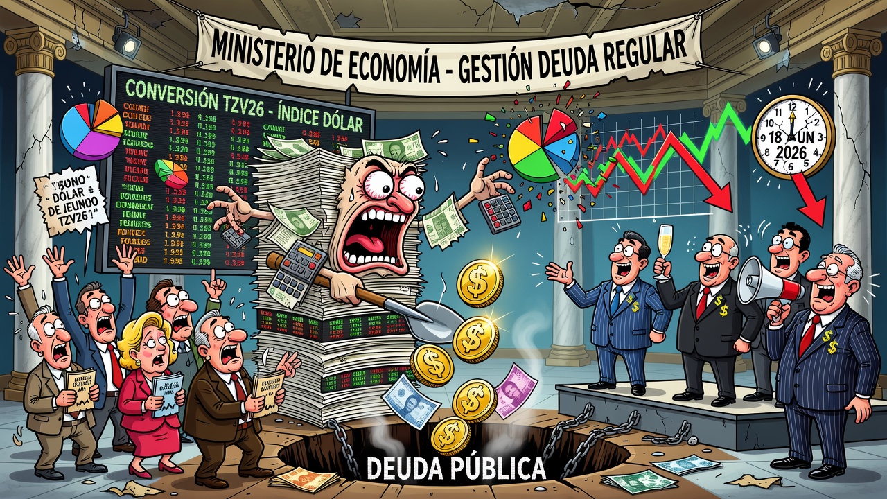 Image for Ministerio de Economía comunica precio del Bono Dólar Linked TZV26