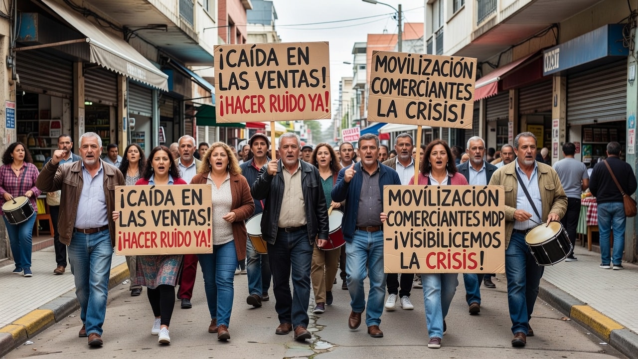 Caída en las ventas: comerciantes llaman a “hacer ruido” y harán una movilización