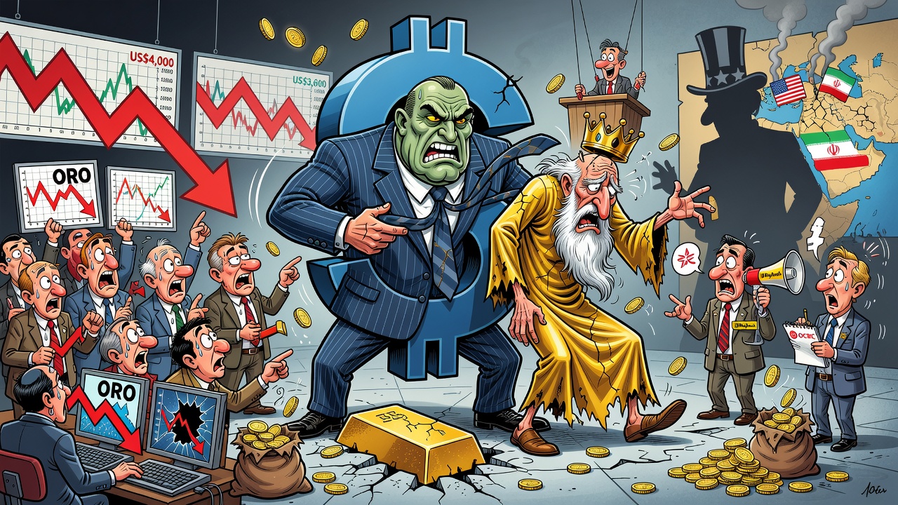 Image for Oro declina por repricing hawkish del dólar tras reunión de la Fed
