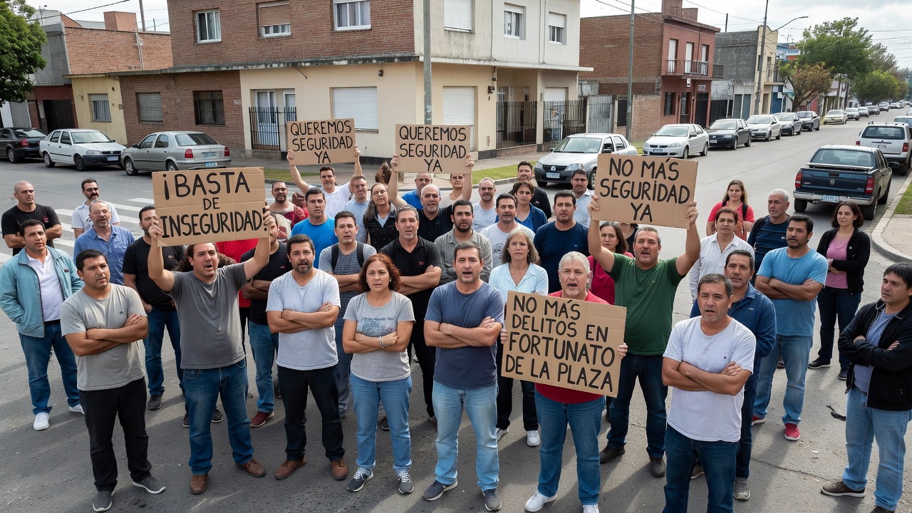 Vecinos de Fortunato de la Plaza convocan marcha por inseguridad
