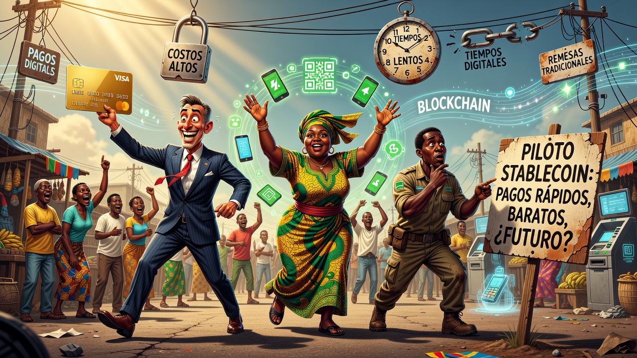 Visa, M-PESA y Onafriq lanzan piloto de stablecoin para pagos en República Democrática del Congo