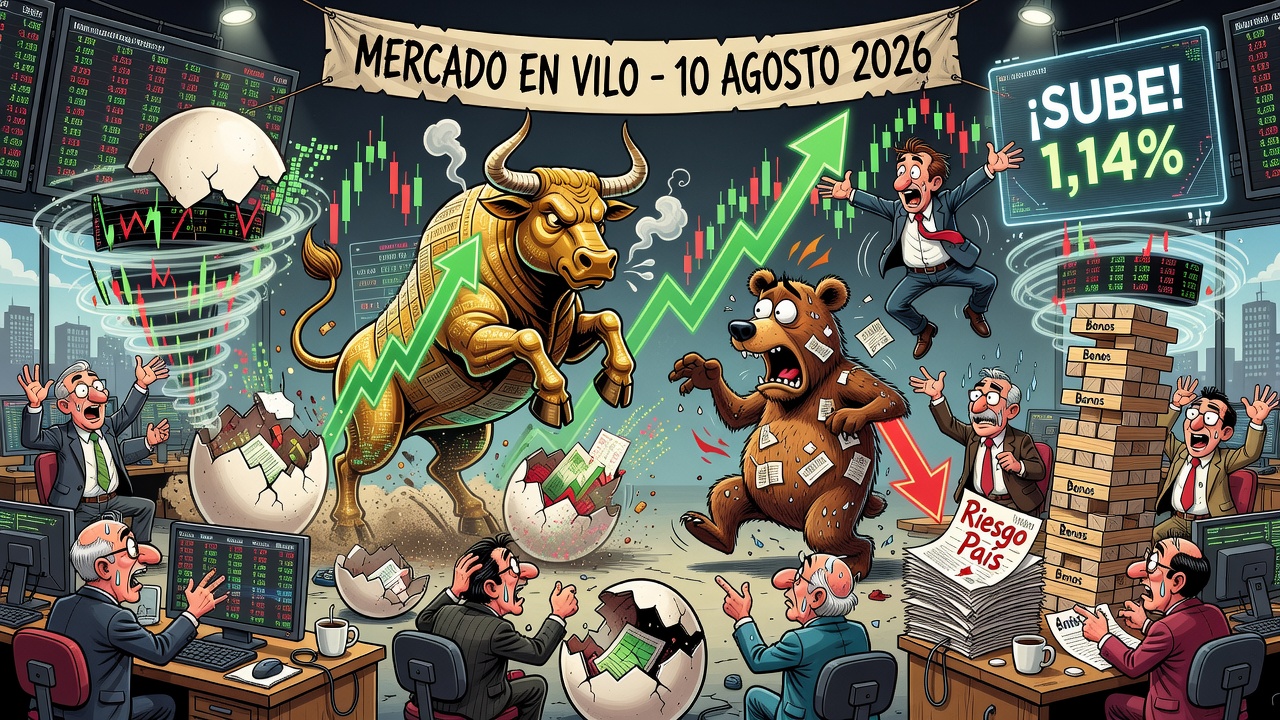 El Merval cerró con alza de 1,14% a 3.122.064 puntos