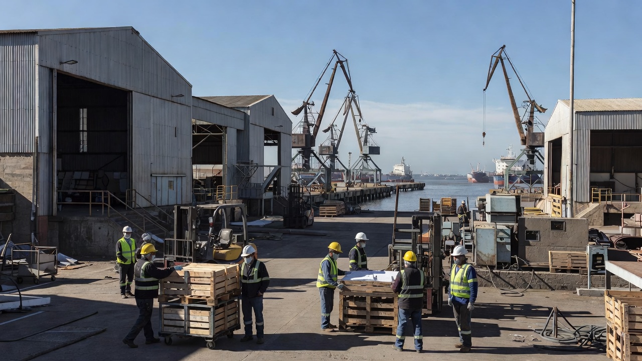 La industria creció 0,9% en junio, pero acumula una caída de 2,2% en el año