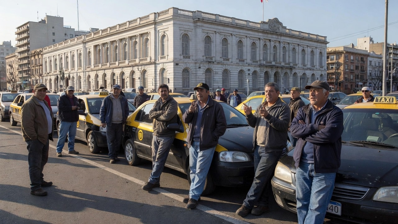 Llegó la fecha esperada y los taxistas esperan conocer la reglamentación de la ordenanza que regula las apps de transporte