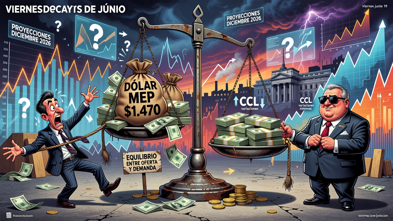 Dólar MEP operó plano cerca de $1.470 y CCL con variaciones mínimas el viernes