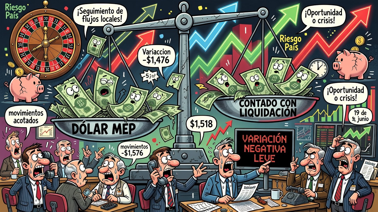 Cotizaciones del dólar MEP y CCL con leves variaciones en el mercado financiero