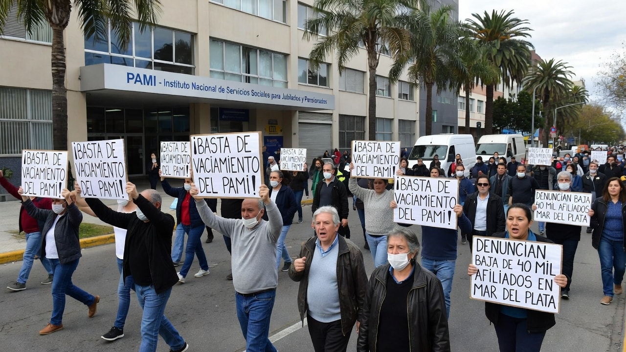 Denuncian un "vaciamiento" de Pami en Mar del Plata: afirman que dieron de baja a cerca de 40 mil capitados