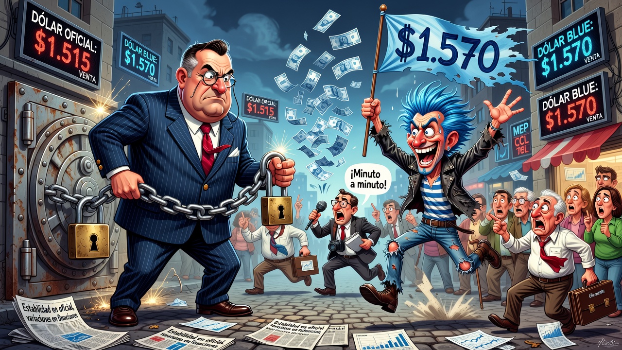 Image for Dólar oficial abre a $1.515 y blue a $1.570 este 30 de julio