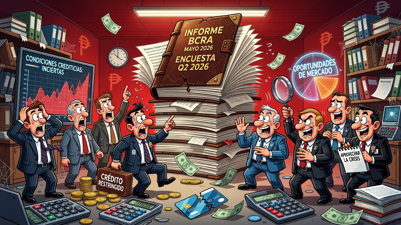 BCRA publicó el Informe sobre Bancos de mayo de 2026 y la Encuesta de Condiciones Crediticias del segundo trimestre
