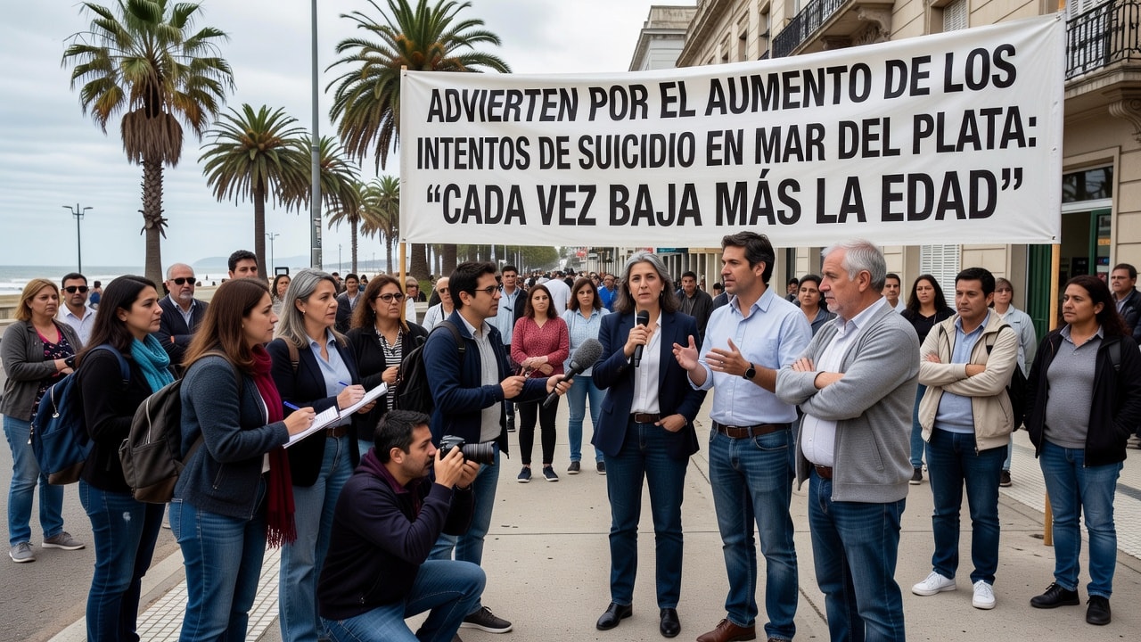 Advierten por el aumento de los intentos de suicidio en Mar del Plata: “Cada vez baja más la edad”