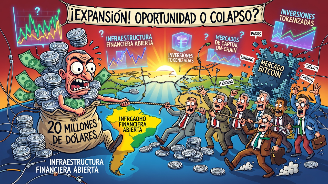 Image for Tether invierte 20 millones de dólares en Mercado Bitcoin para expandir tokenización y pagos en América Latina