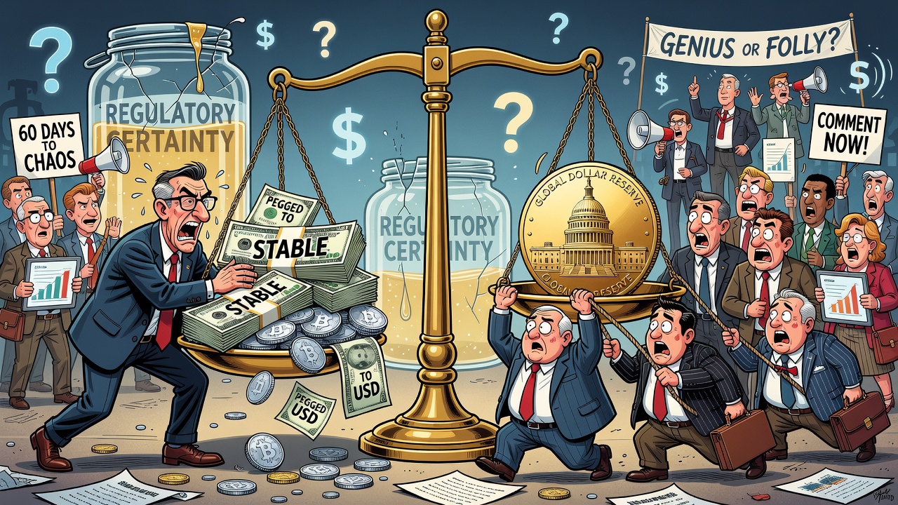 Tesoro de EE.UU. propone reglas para stablecoins bajo la GENIUS Act