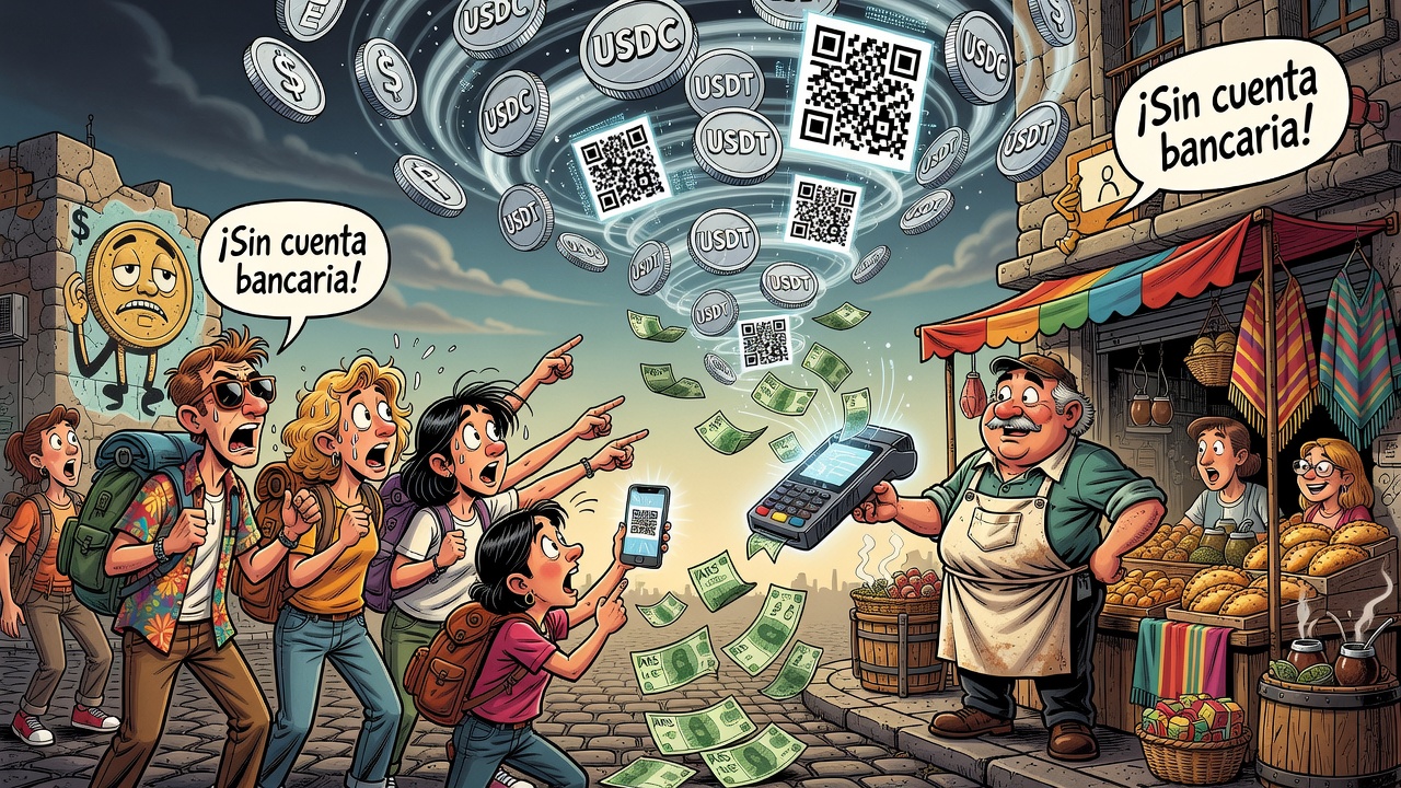 Yodl permite gastar stablecoins directamente en comercios argentinos a través de QR de Mercado Pago