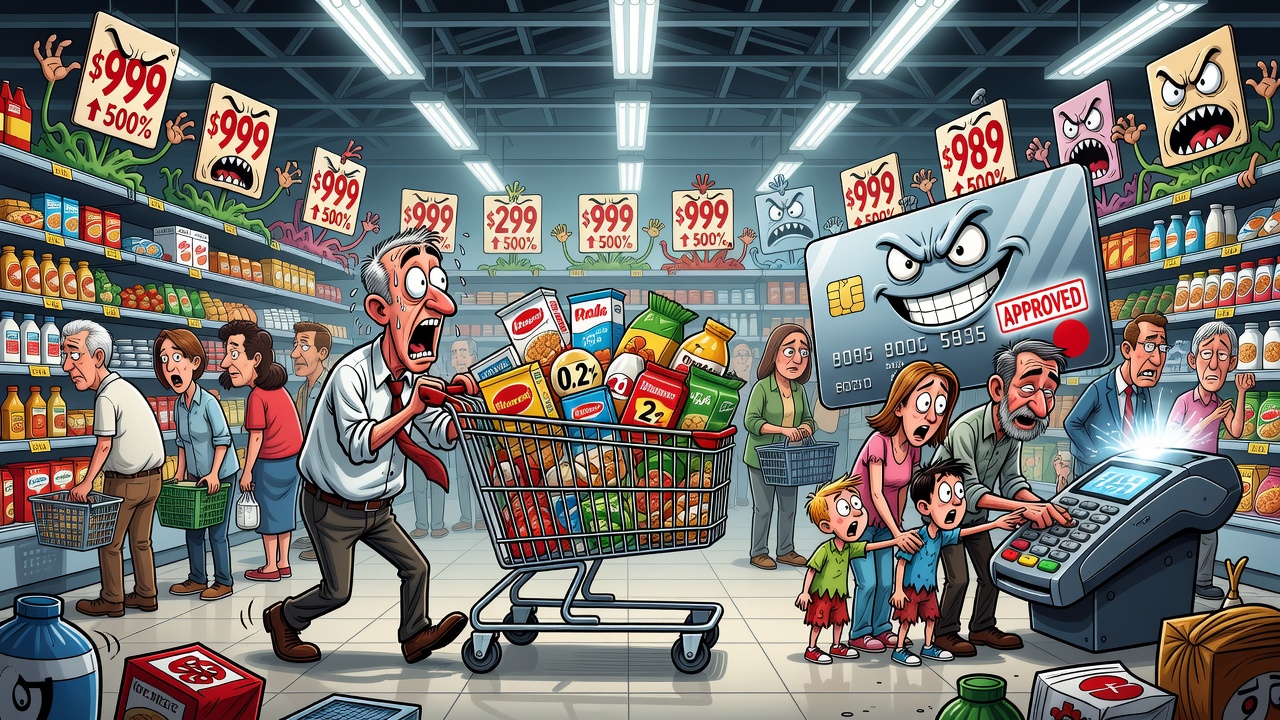 Cayó el consumo en supermercados y centros mayoristas en agosto