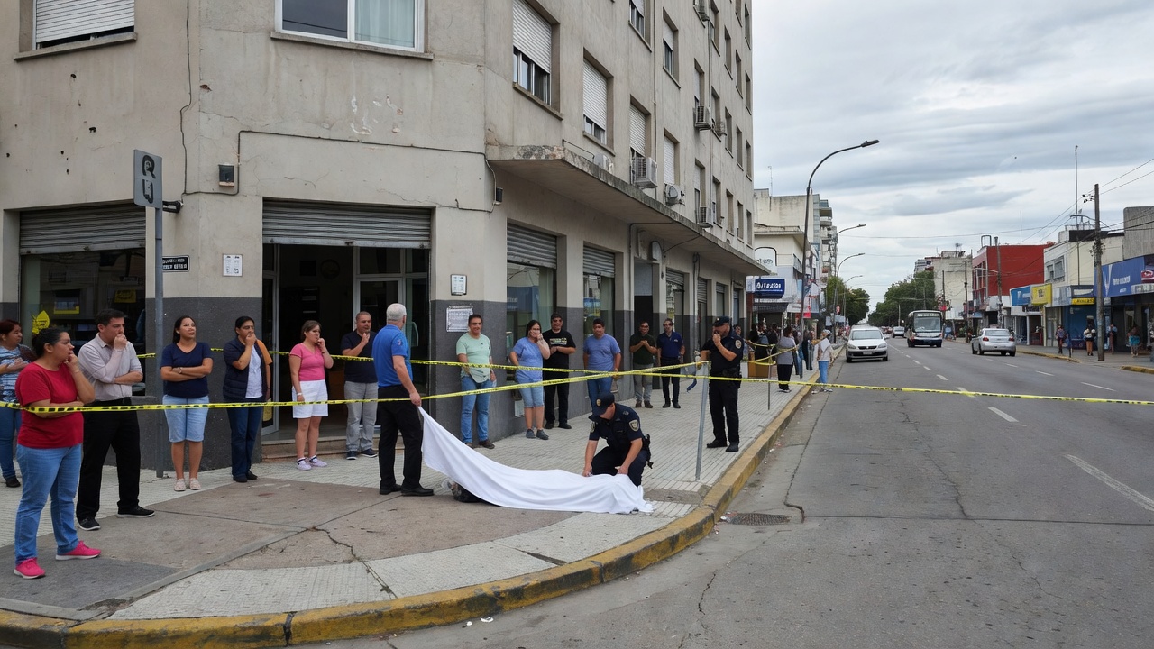 Image for Jubilado cayó desde un edificio en avenida Luro y falleció