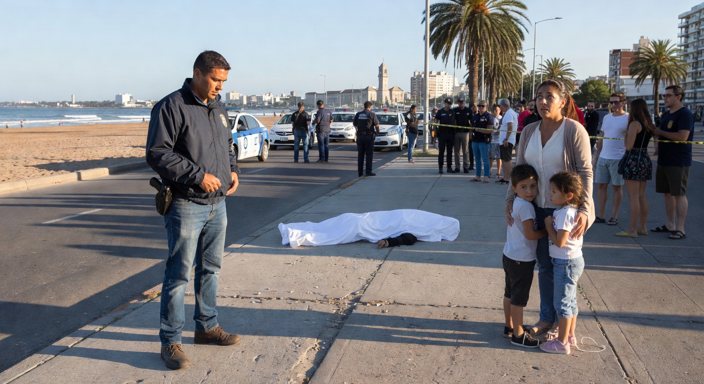 Image for Policía mató a ladrón que quiso asaltarlo cuando caminaba con su familia