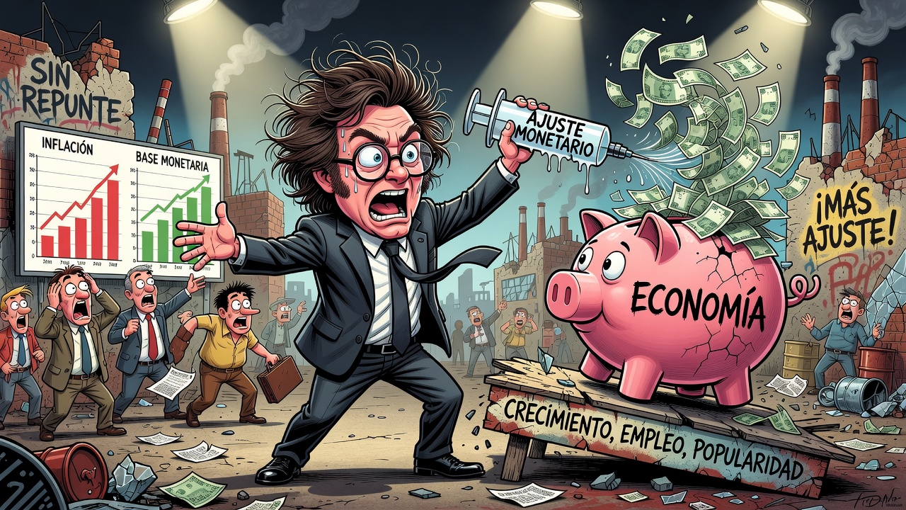 Milei alivia su ajuste monetario para reactivar la economía