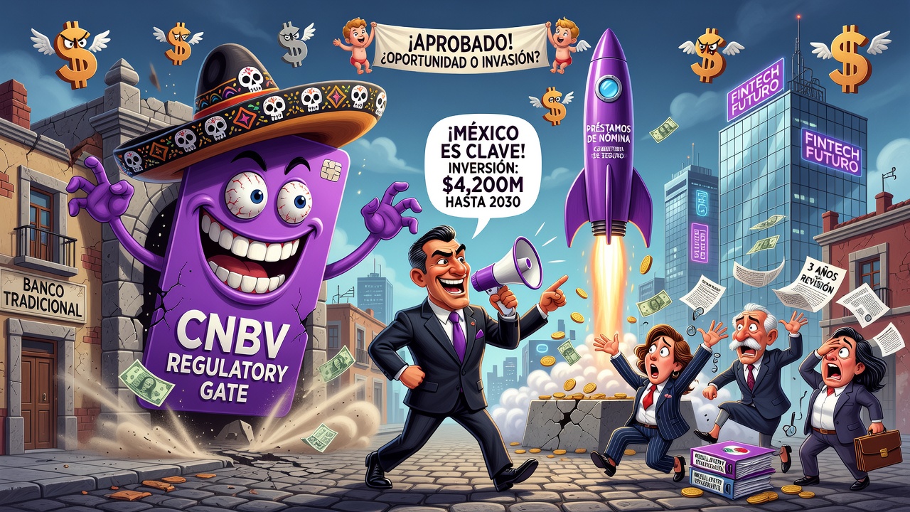 Nubank recibe autorización para operar como banco en México