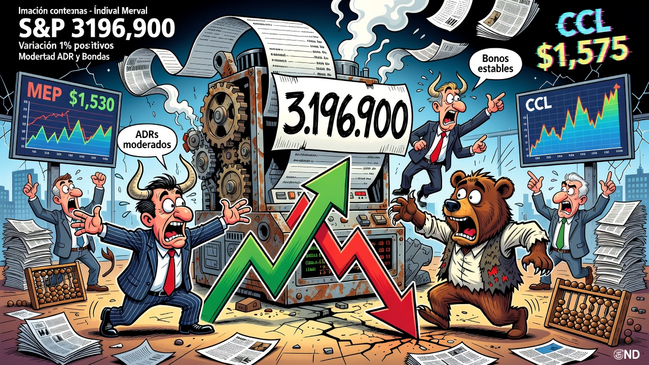 Image for Merval cerró en 3.196.900 puntos y dólares financieros operaron mixtos