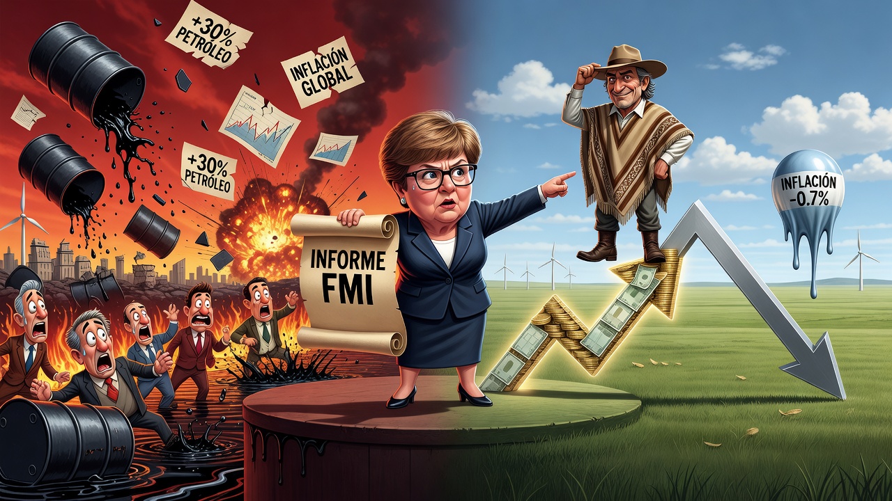 Image for El FMI destacó que Argentina fue uno de los pocos países que logró bajar la inflación pese al impacto de la guerra en Medio Oriente
