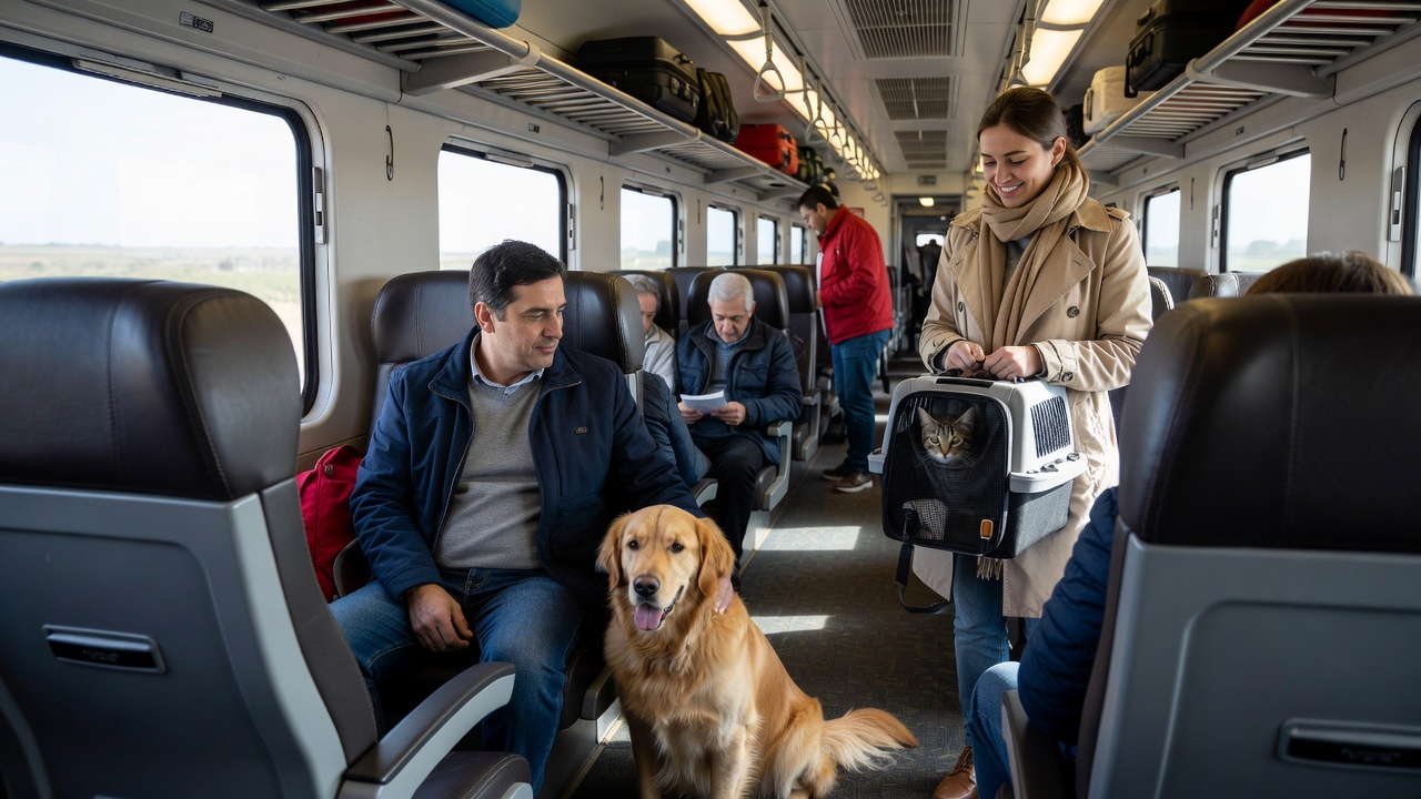 Viajes con mascotas en el tren Buenos Aires-Mar del Plata: requisitos y cuánto cuesta el pasaje