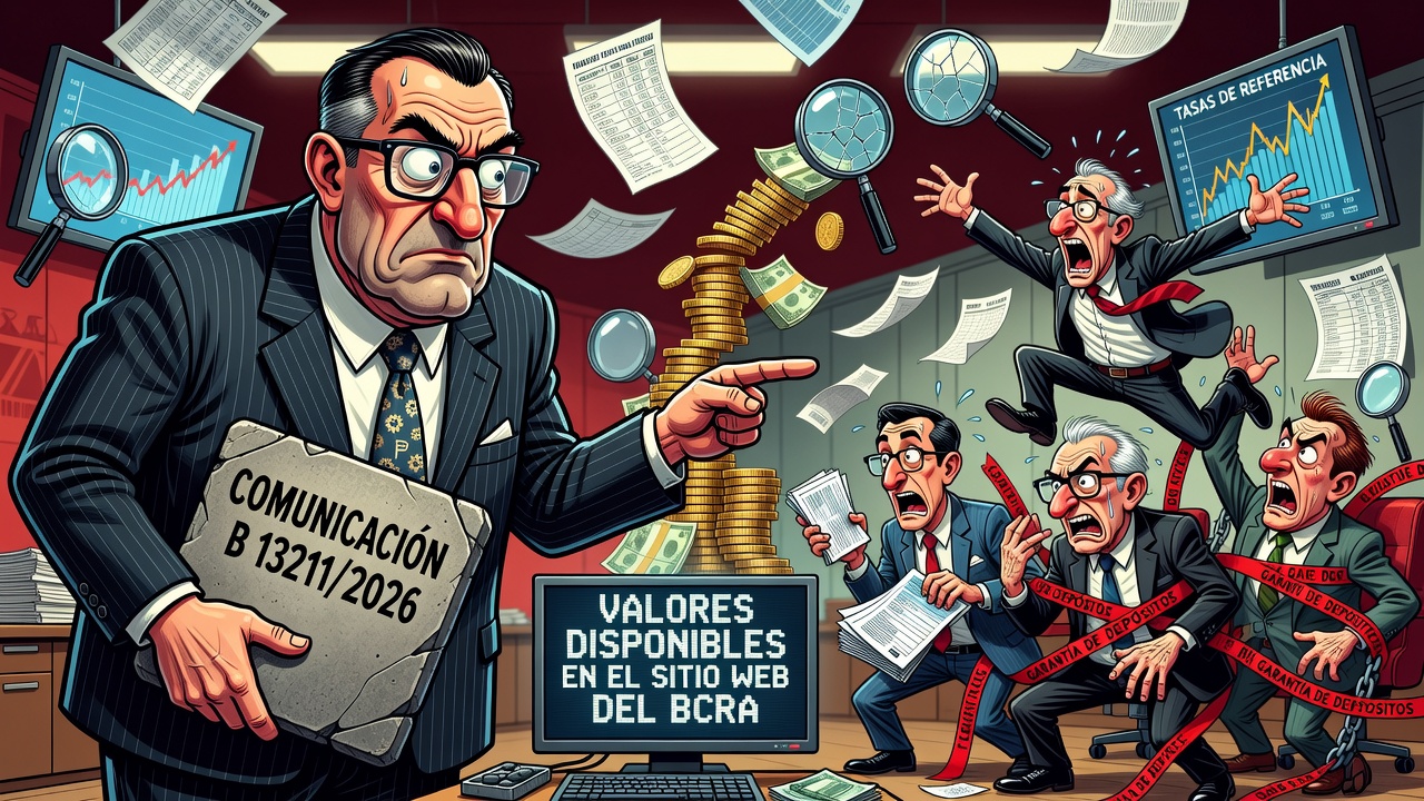 BCRA publicó tasas de referencia para garantía de depósitos
