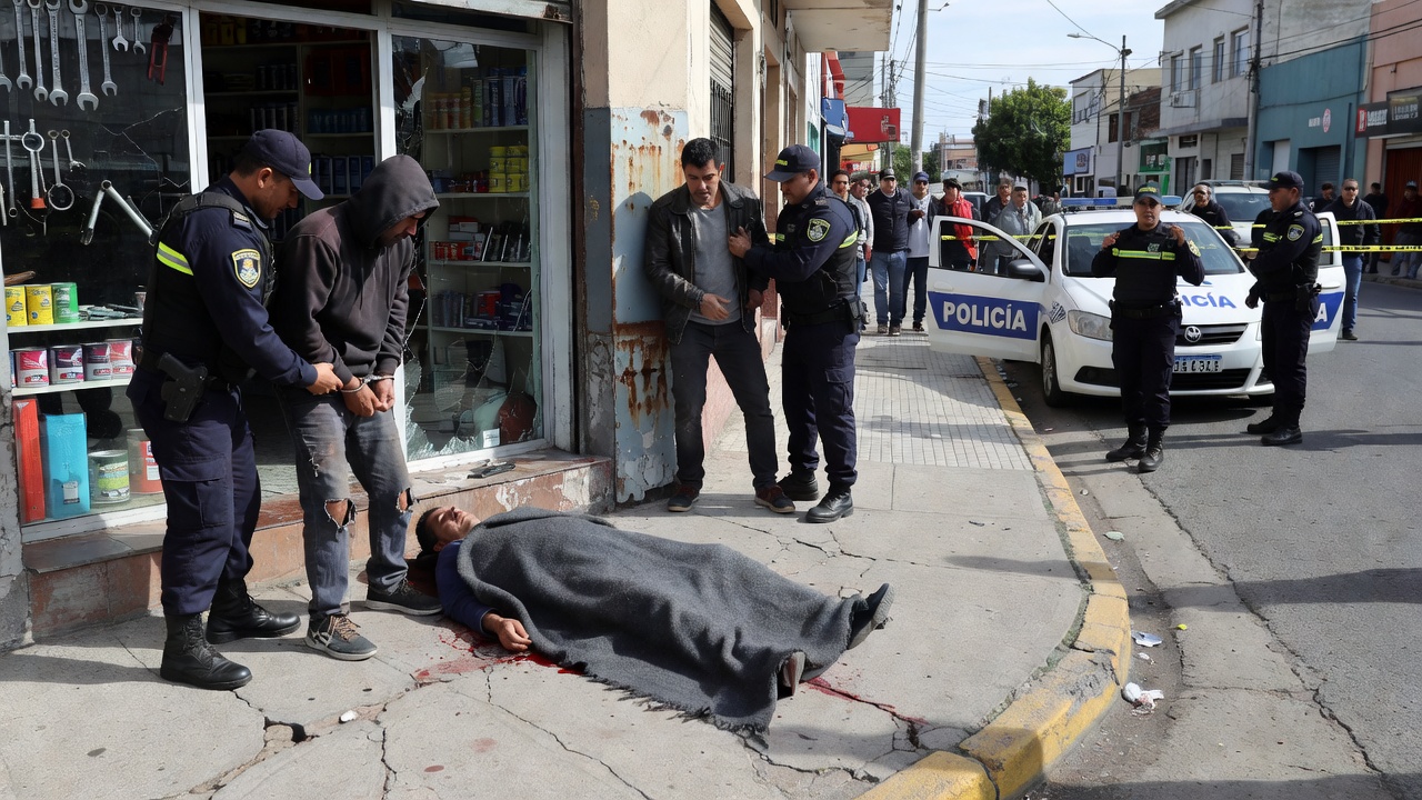 Motochorros matan de un tiro a un comerciante y son detenidos