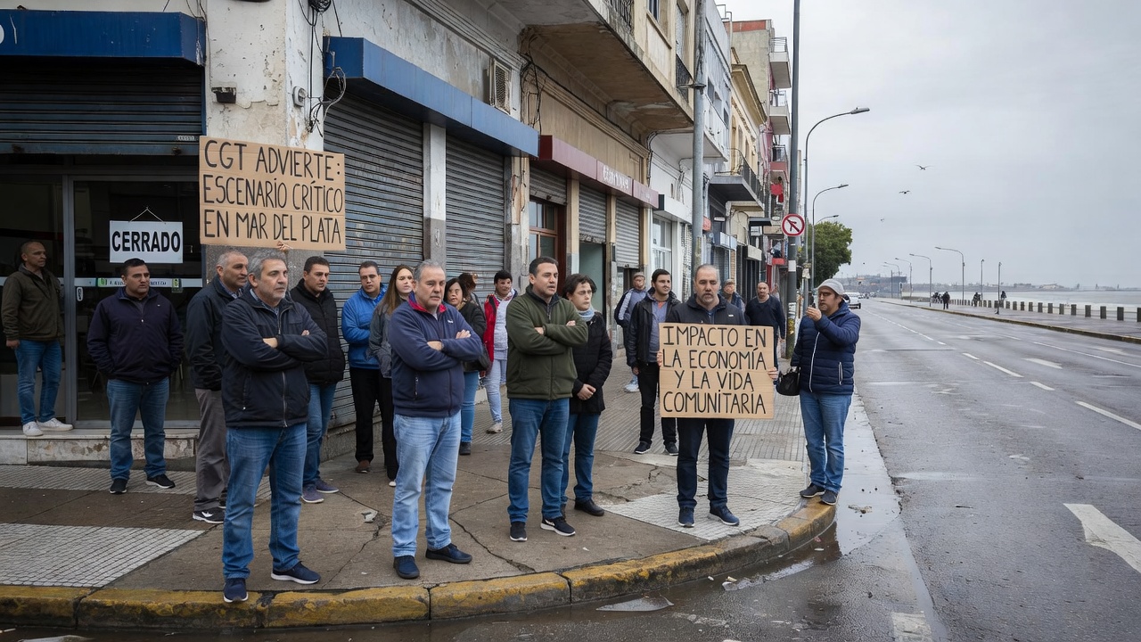 La CGT advirtió por el crítico escenario que atraviesa Mar del Plata
