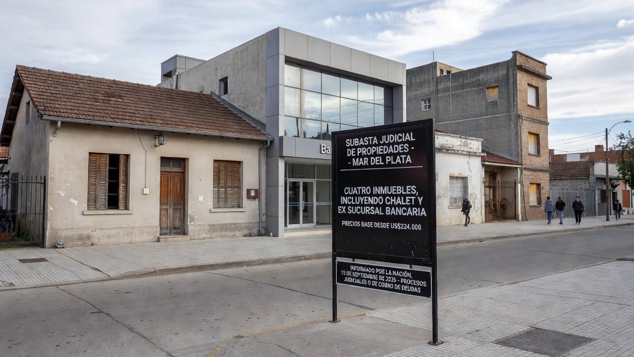 Subastan cuatro propiedades con precios base que arrancan en los US$224.000