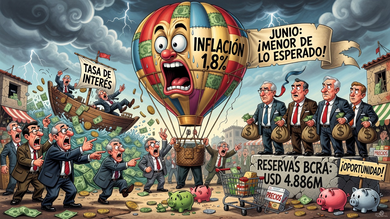 Inflación de junio se ubicaría en 1,8% mensual según estimaciones