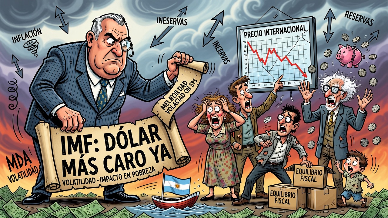 Image for El FMI recomienda un dólar más caro y advierte sobre volatilidad e impacto en la pobreza