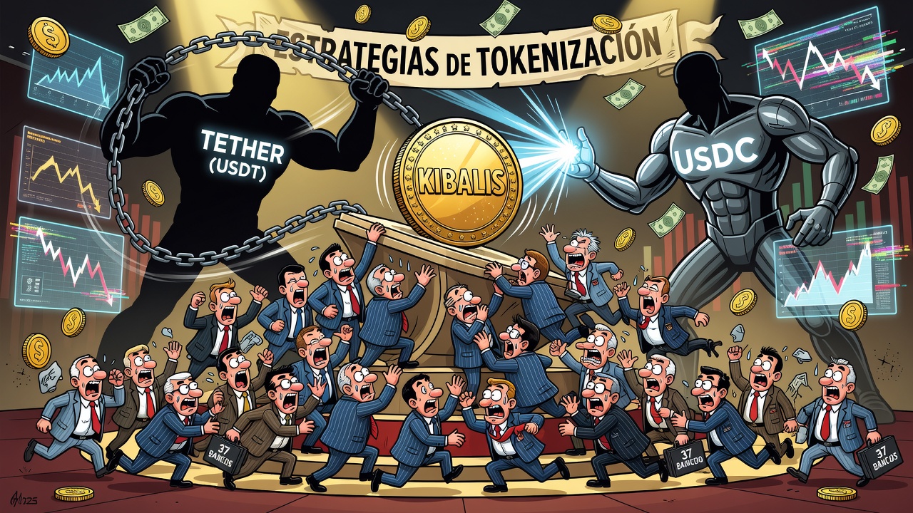 Consorcio de 37 bancos lanza Kibalis para competir en el mercado de stablecoins