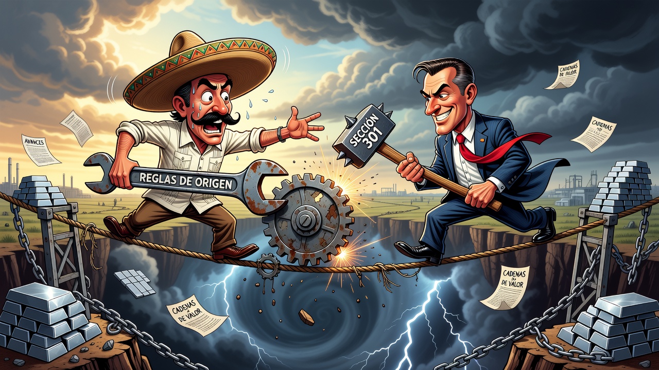 México y Estados Unidos avanzan en la revisión del T-MEC