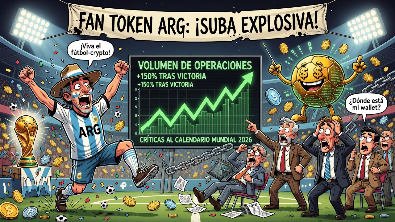 Image for Token fan ARG de Argentina registra fuerte aumento en actividad tras victoria