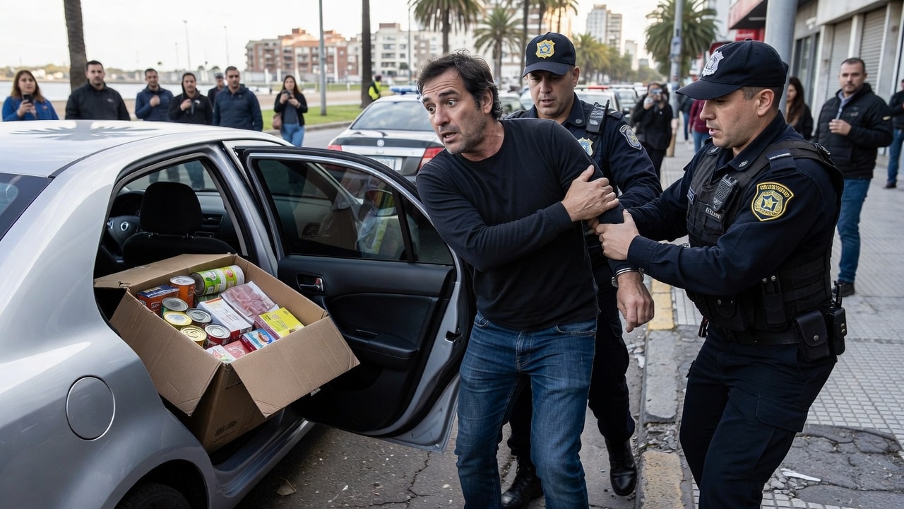 Intentó robar una caja con alimentos valuada en $400.000 y fue detenido