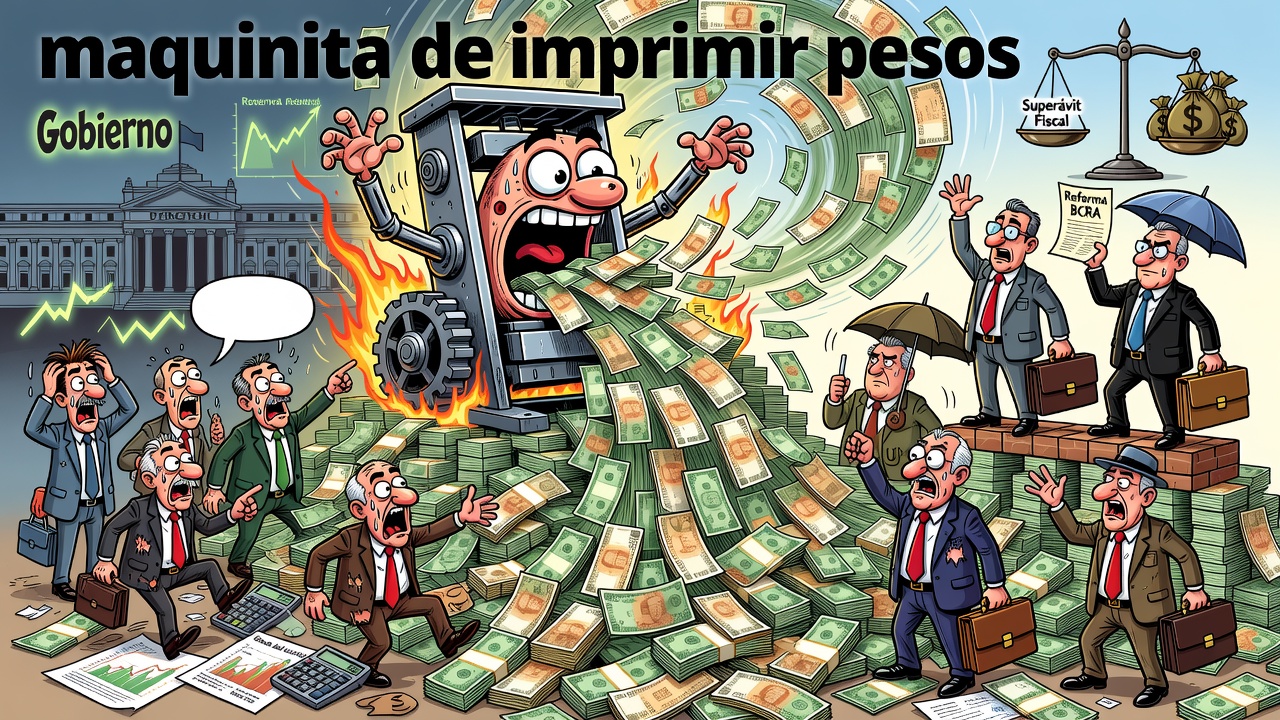 Image for Reforma del BCRA: por qué para el mercado la maquinita de imprimir pesos no se detendrá