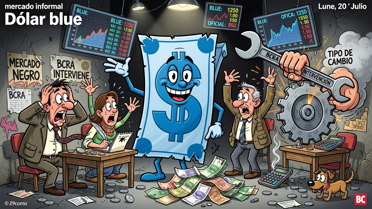 Dólar blue hoy: a cuánto cotiza el lunes 20 de julio