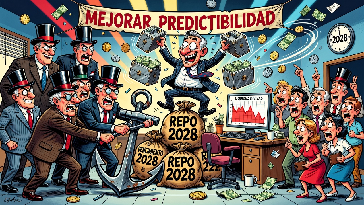 BCRA extiende hasta 2028 los vencimientos de operaciones REPO con bancos internacionales