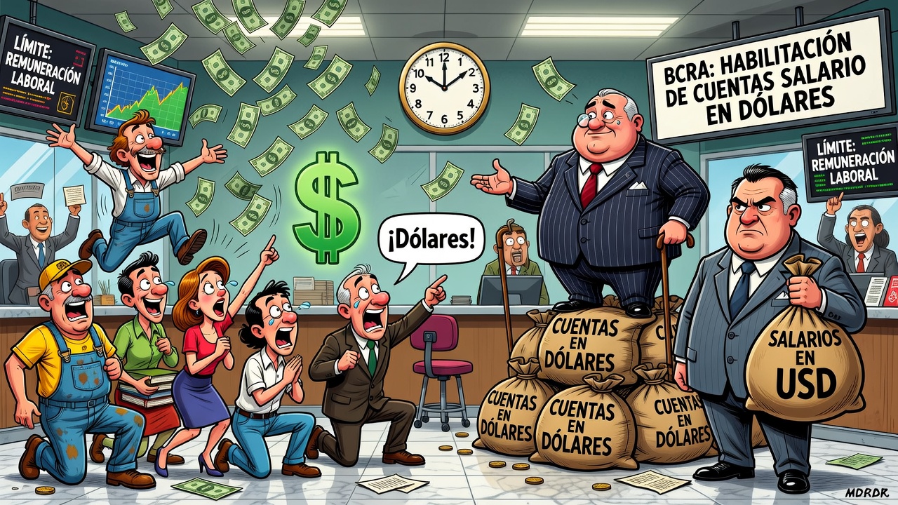 Image for Habilitan a las empresas a abrir cuentas en dólares para pagarle a sus empleados