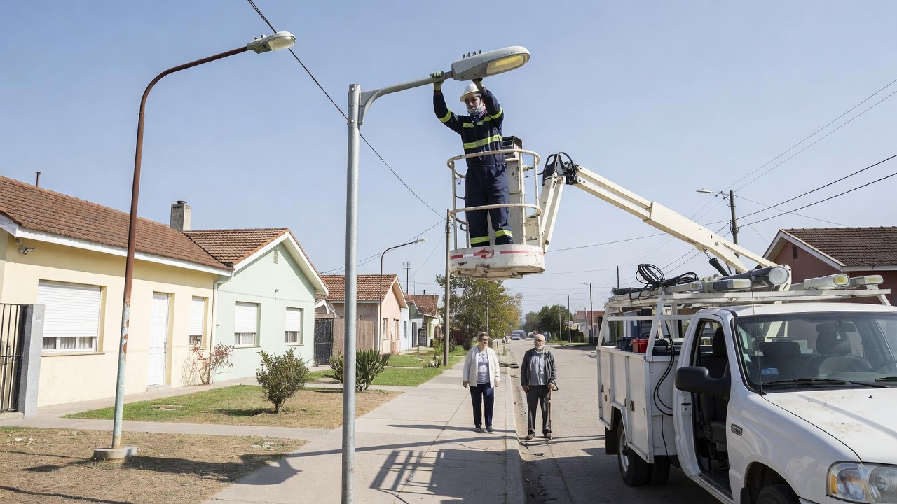 Avanza el Plan LED en Mar del Plata: ya se completó la instalación de los primeros mil artefactos